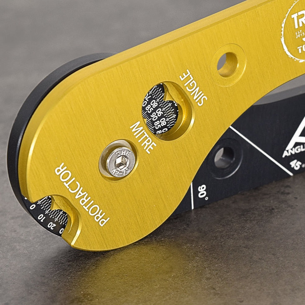 Close up Af4 Angle Finder Gold
