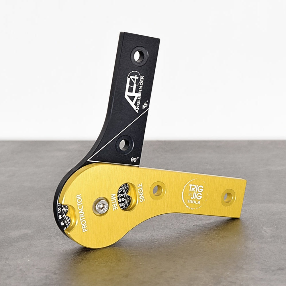 Black & Gold Pocket Angle Finder AF4