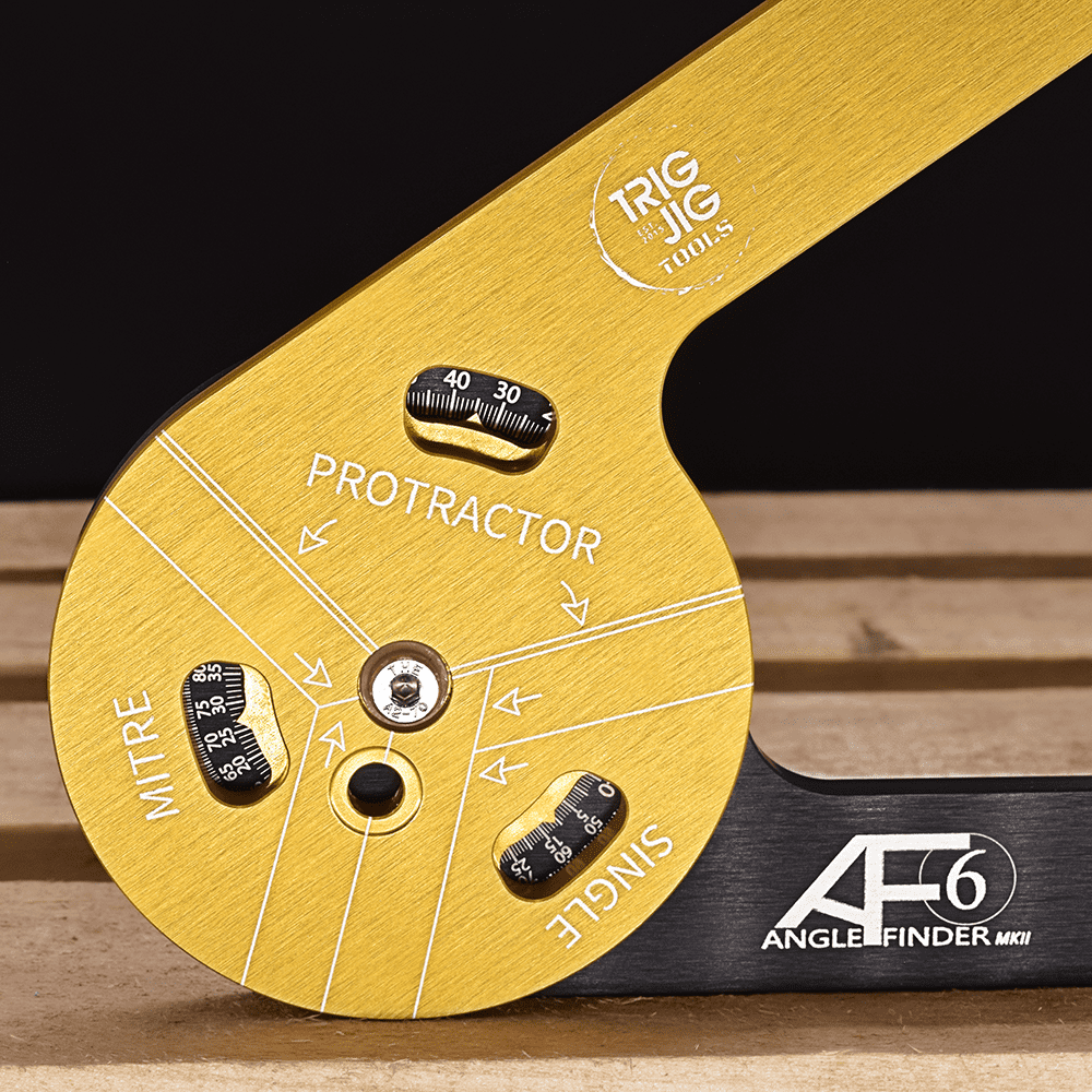 TrigJig black and gold angle finder
