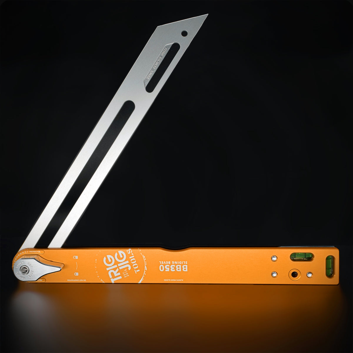TrigJig BB350 Big Sliding Bevel in orange