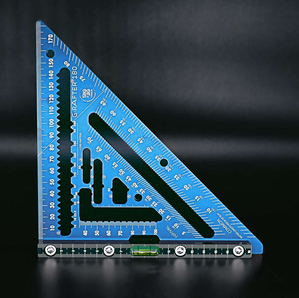 TrigJig Grafter 180 rafter square in blue and black