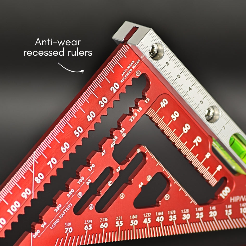 G-Rafter 180 PRO square recessed rulers