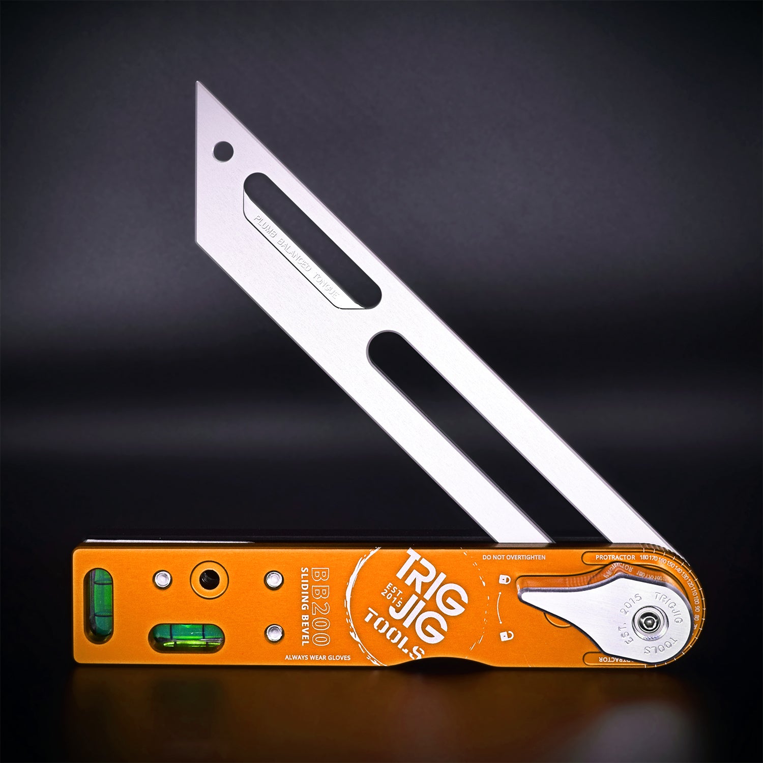 BB 200 Sliding Bevel Black & Fire