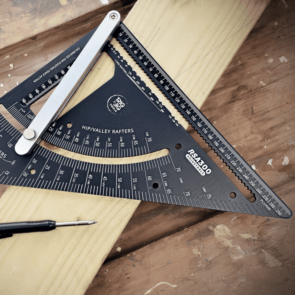 RSA300 LE Adjustable Rafter Square