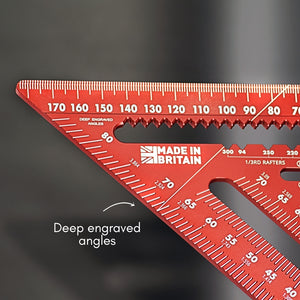 G-Rafter 180 PRO square engraved angles