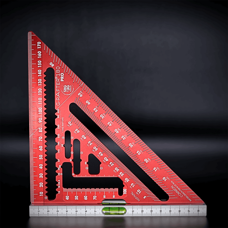 G-Rafter™ 180 PRO Precision Rafter Square | TrigJig Tools UK - TrigJig UK