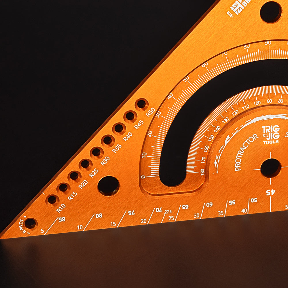 Protractor Square 110mm