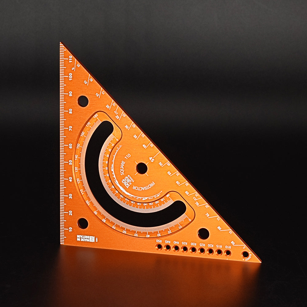 Protractor Square 110mm