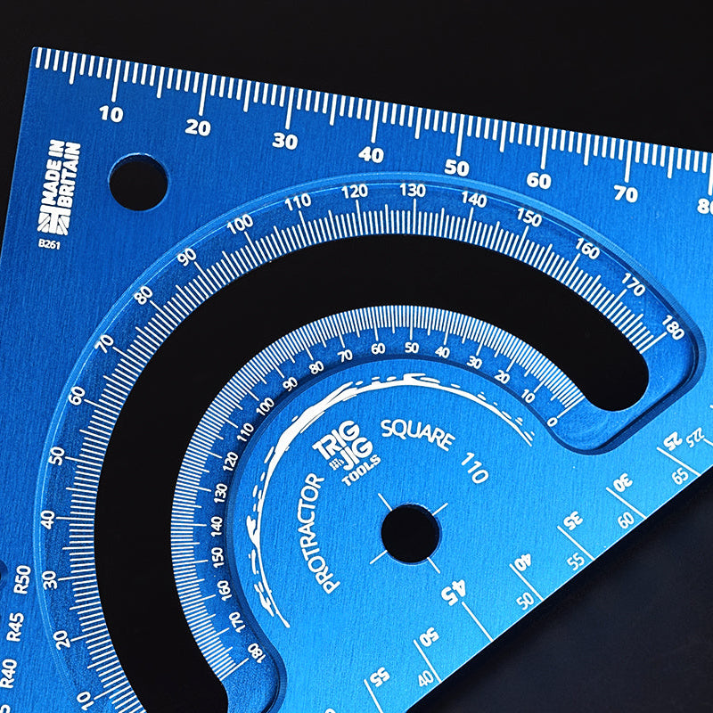 Protractor Square 110mm