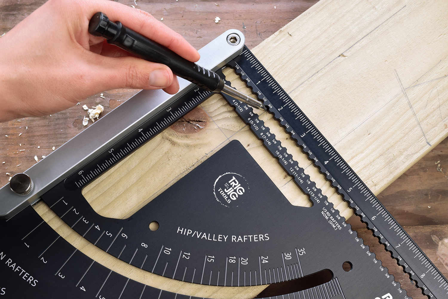 RSA 12 Adjustable LE Rafter Square Imperial