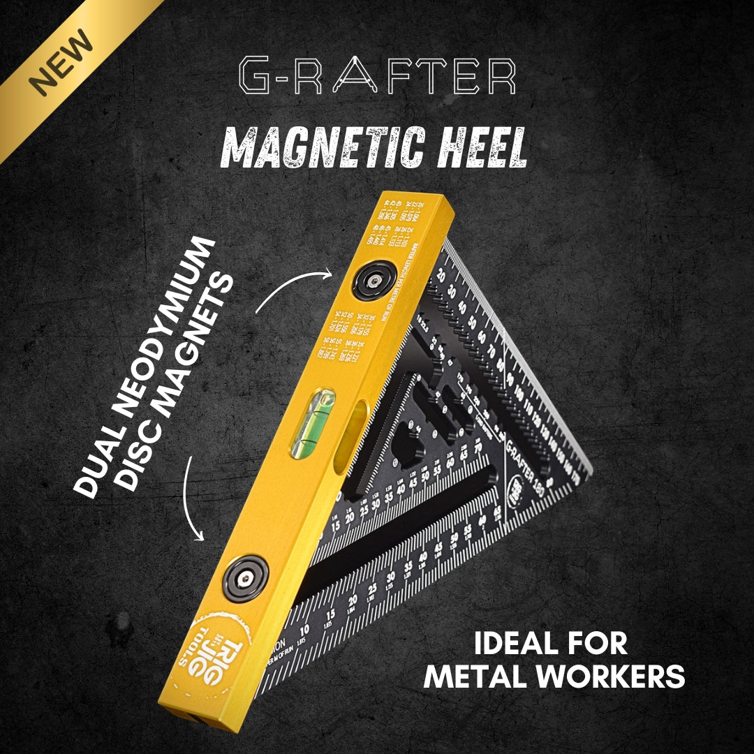 Rafter Square with magnetic heel
