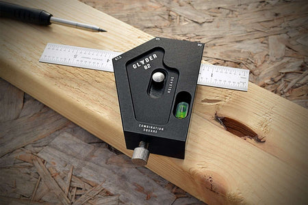 Glyder Right Handed Combination Square Black