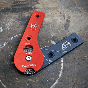 TrigJig AF4 angle finder black and red